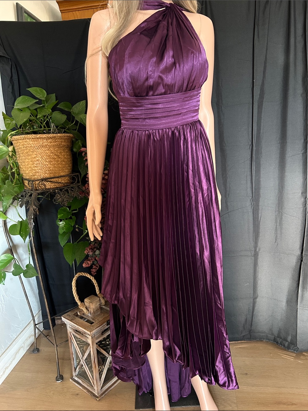 NWT PLUM  EVENING GOWN/PROM DRESS 10